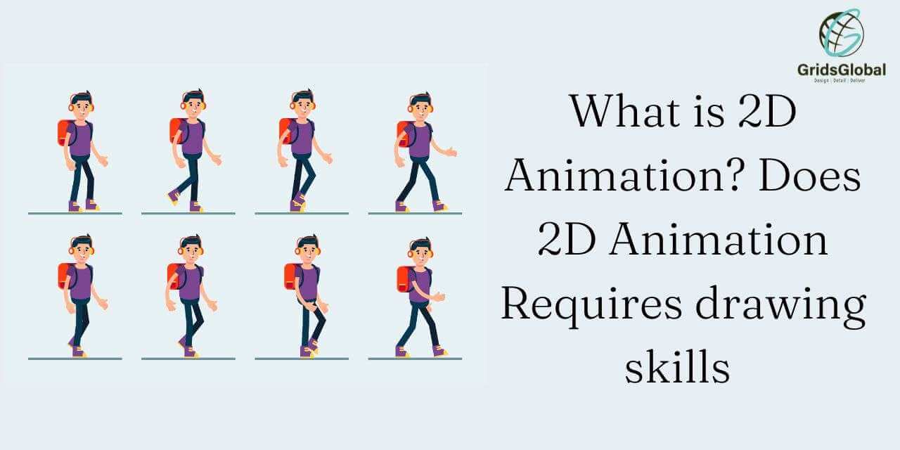 What is 2D Animation? Does 2D Animation Requires drawing skills