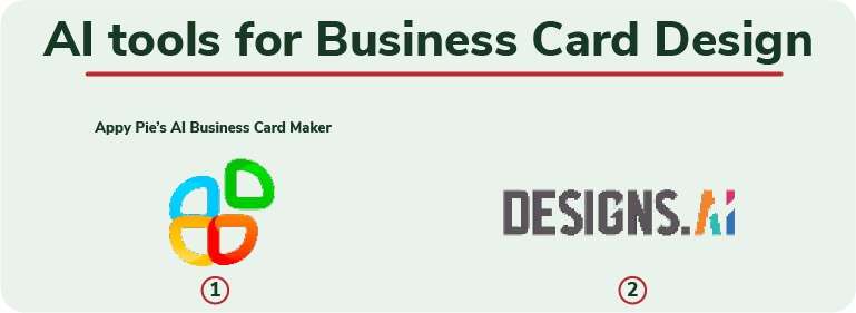 AI tools for business card design