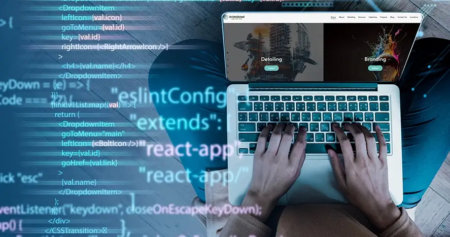 GG- best website design banner